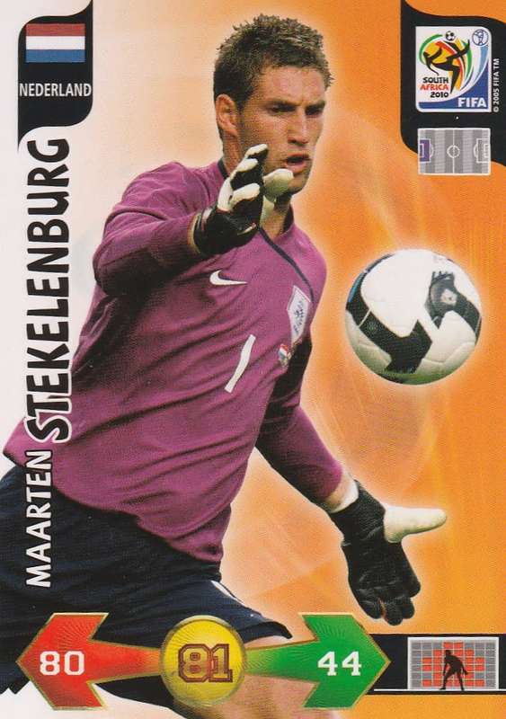 FIFA  2010 World Cup Adrenalyn XL - Holland 8 cards