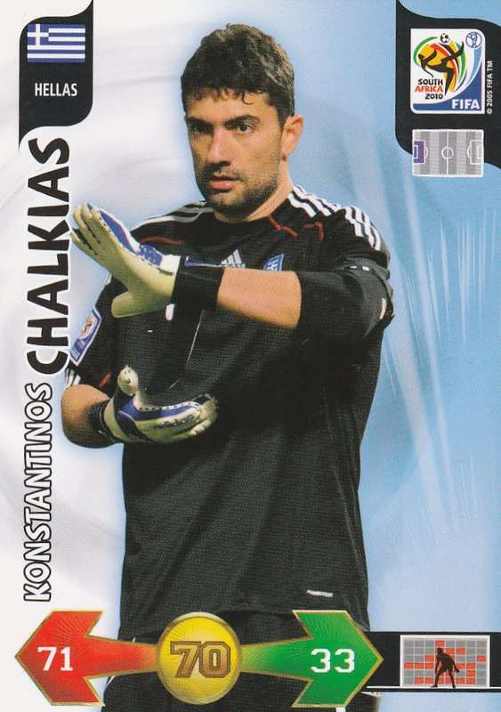 FIFA  2010 World Cup Adrenalyn XL - Greece 4 cards