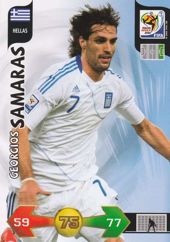 FIFA  2010 World Cup Adrenalyn XL - Greece 4 cards