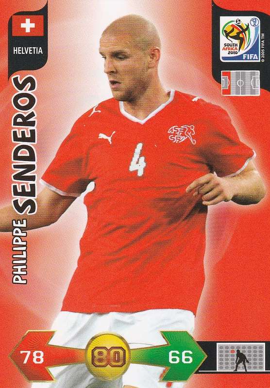FIFA  2010 World Cup Adrenalyn XL - Switzerland 4 cards