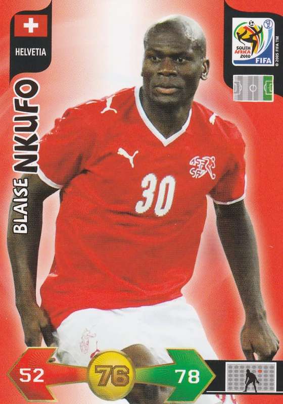 FIFA  2010 World Cup Adrenalyn XL - Switzerland 4 cards