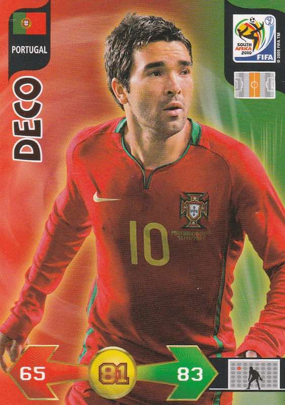 FIFA  2010 World Cup Adrenalyn XL - Portugal 8 cards