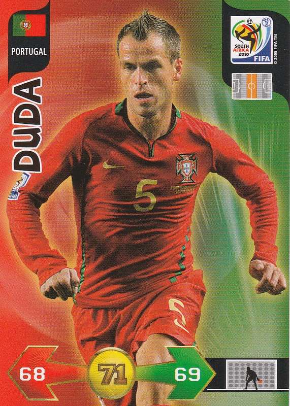 FIFA  2010 World Cup Adrenalyn XL - Portugal 8 cards
