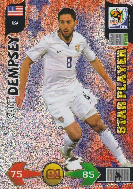 FIFA  2010 World Cup Adrenalyn XL - Star Player Clint Dempsey