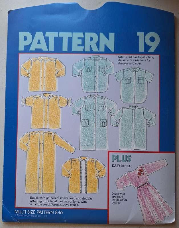 Make it easy mix & match pattern wardrobe & sewing guide (Pattern 19)