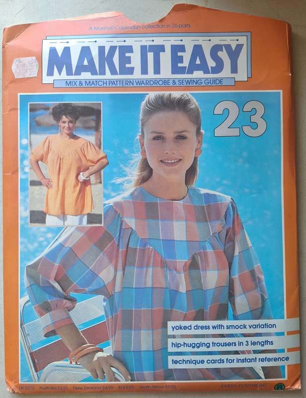 Make it easy mix & match pattern wardrobe & sewing guide (Pattern 23)