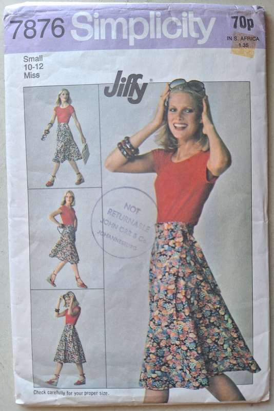 Simplicity #7876 size 8-12 small