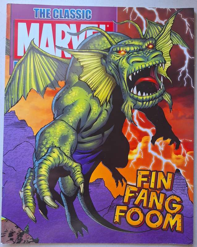 Marvel Figurine collection Fin Fang Foom (magazine only)