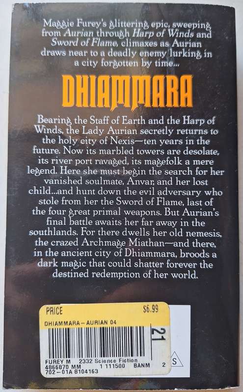 Dhiammara by Maggie Furey