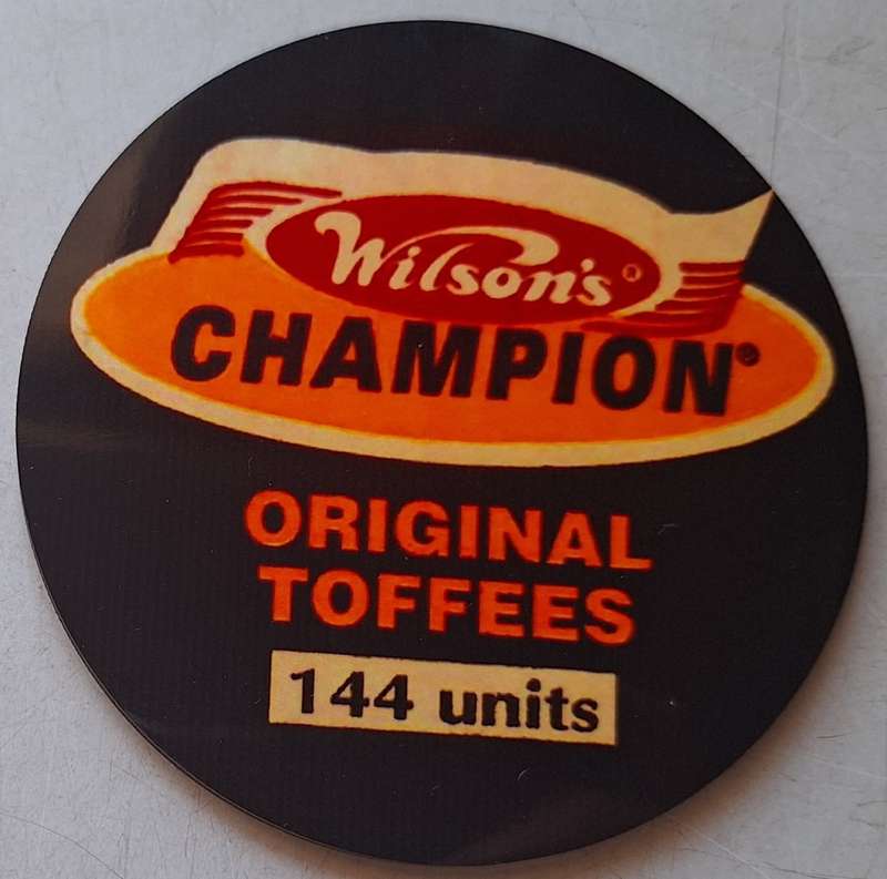 Wilson`s champion original toffees