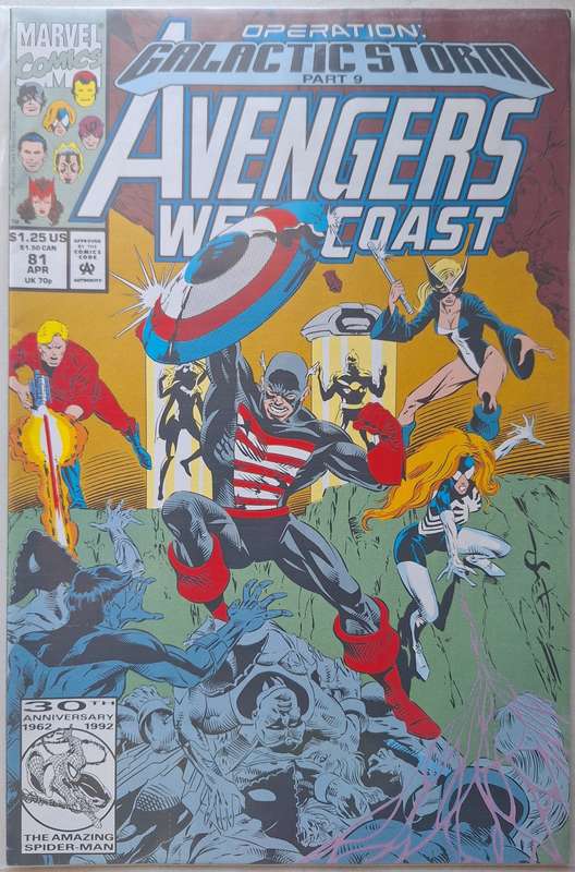 Avengers West Coast #81 (1992)