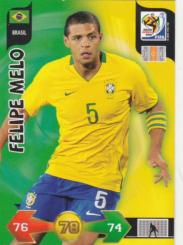 FIFA  2010 World Cup Adrenalyn XL - Brazil 8 cards