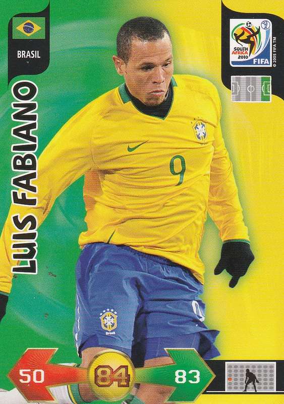 FIFA  2010 World Cup Adrenalyn XL - Brazil 8 cards