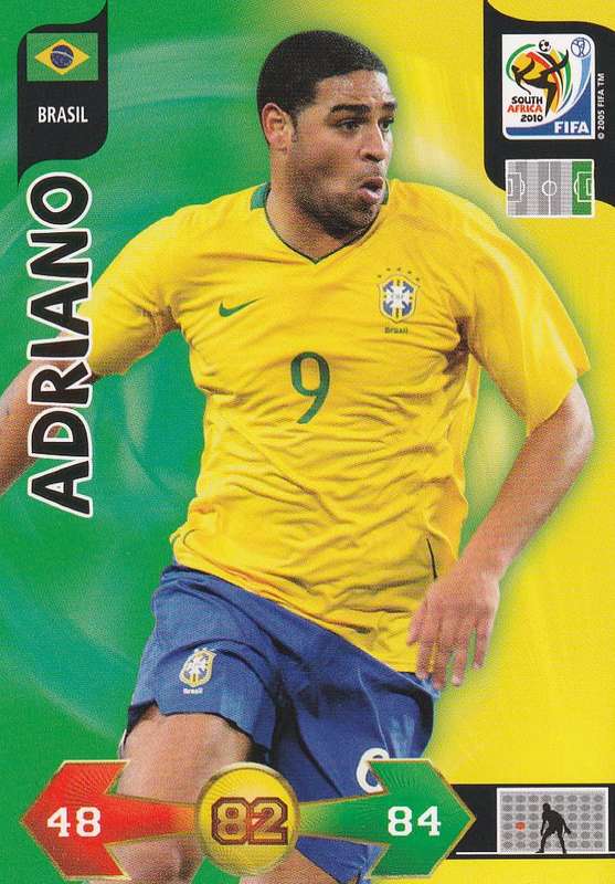 FIFA  2010 World Cup Adrenalyn XL - Brazil 8 cards