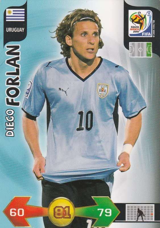FIFA  2010 World Cup Adrenalyn XL - Uruguay 3 cards