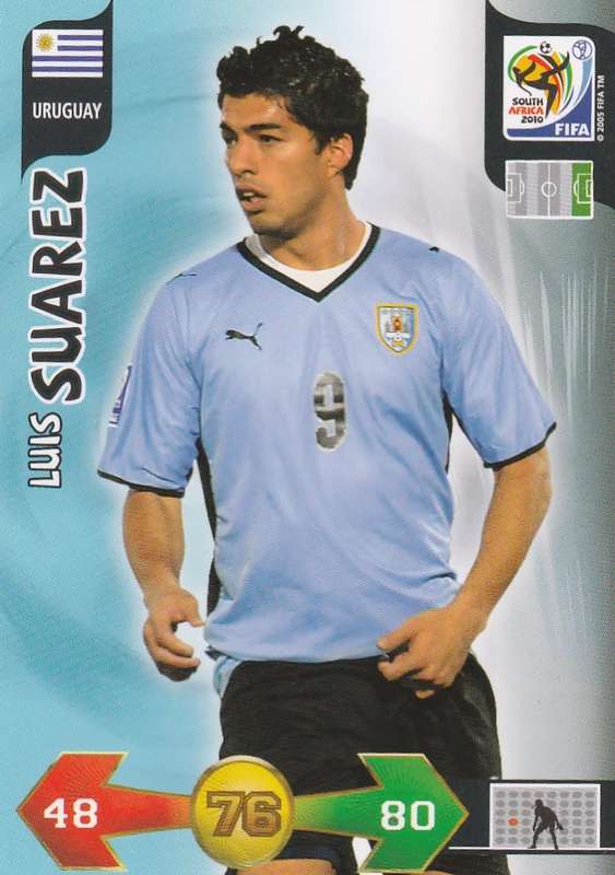 FIFA  2010 World Cup Adrenalyn XL - Luis Suarez