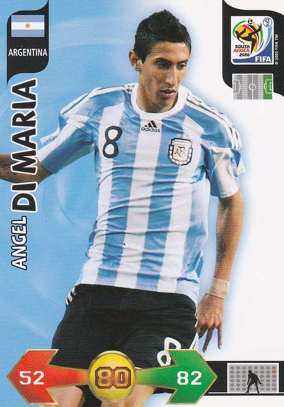 FIFA  2010 World Cup Adrenalyn XL - Argentina 8 cards