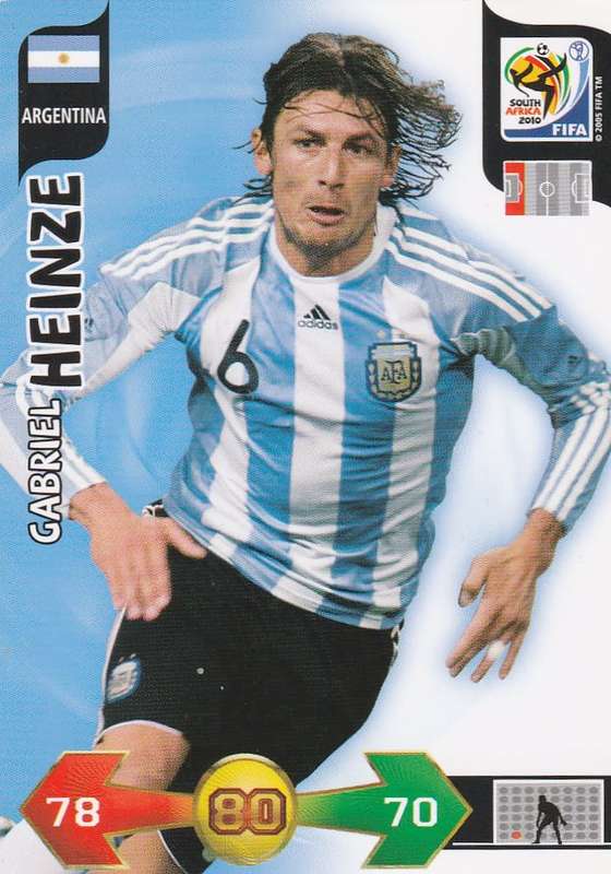 FIFA  2010 World Cup Adrenalyn XL - Argentina 8 cards