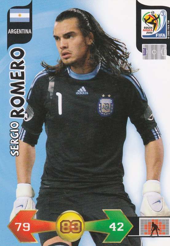 FIFA  2010 World Cup Adrenalyn XL - Argentina 8 cards