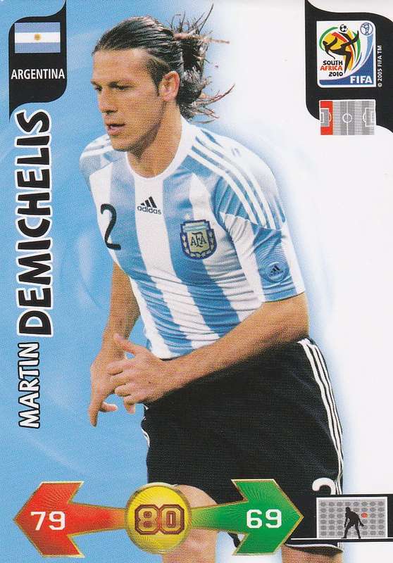FIFA  2010 World Cup Adrenalyn XL - Argentina 8 cards