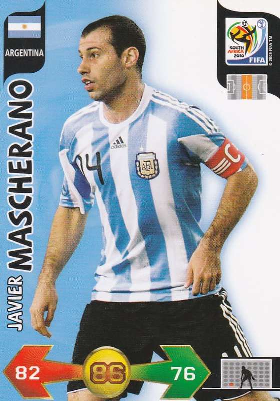 FIFA  2010 World Cup Adrenalyn XL - Javier Mascherano