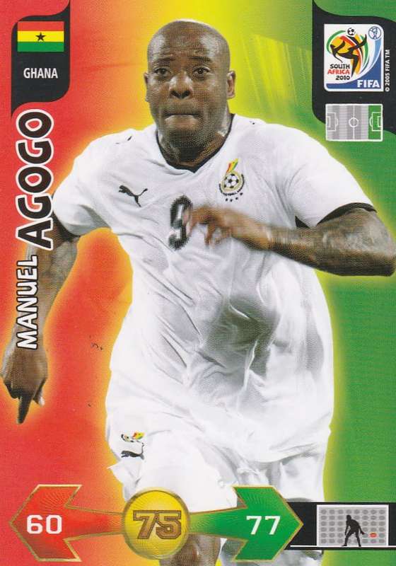 FIFA  2010 World Cup Adrenalyn XL - Ghana 5 cards