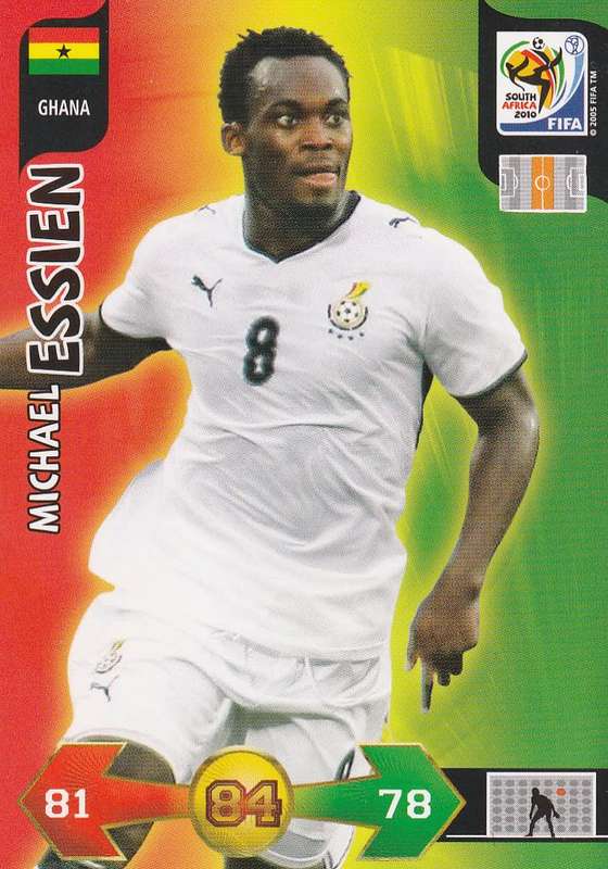 FIFA  2010 World Cup Adrenalyn XL - Ghana 5 cards