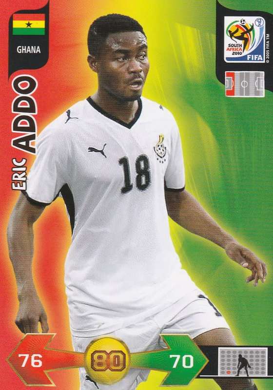 FIFA  2010 World Cup Adrenalyn XL - Ghana 5 cards