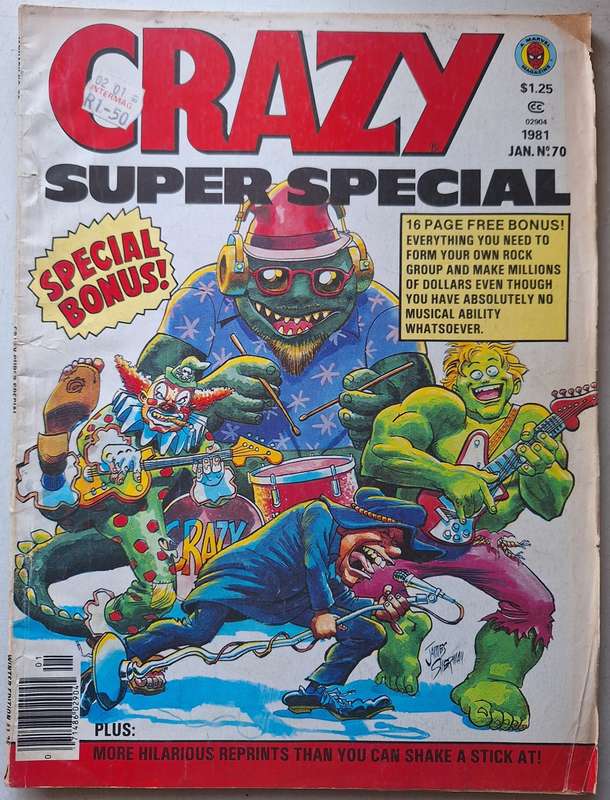 Crazy magazine #70 (1981)