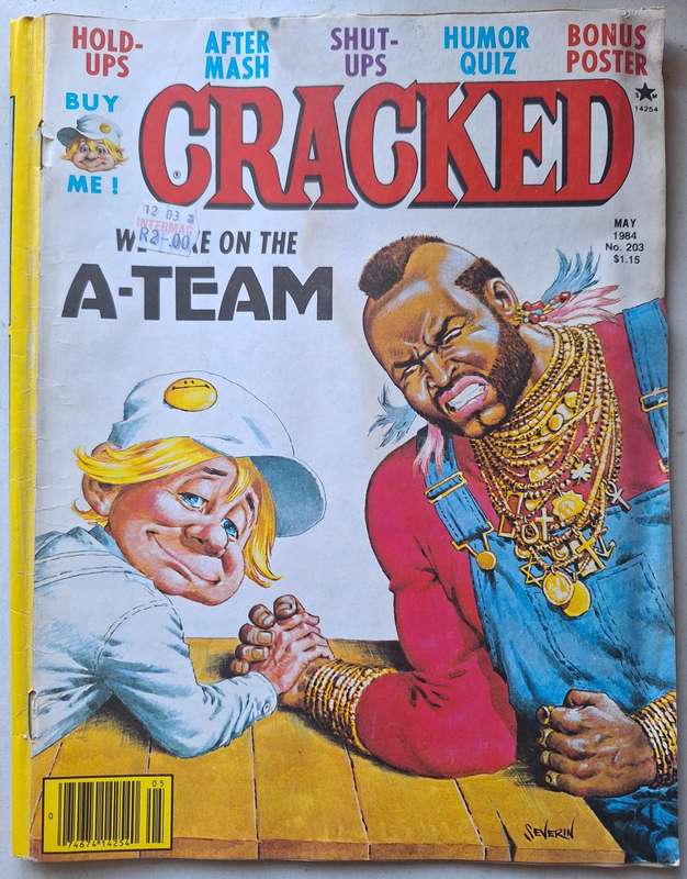 Cracked magazine #203 (1984)