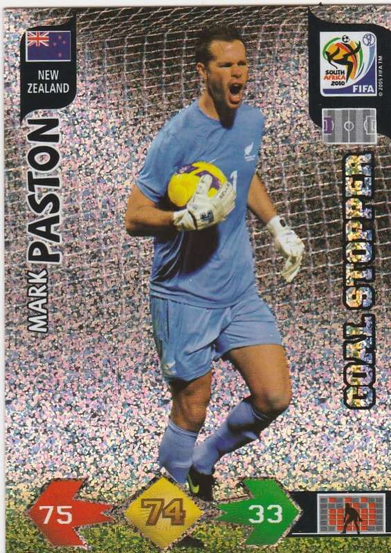 FIFA  2010 World Cup Adrenalyn XL - Goal stopper Mark Paston