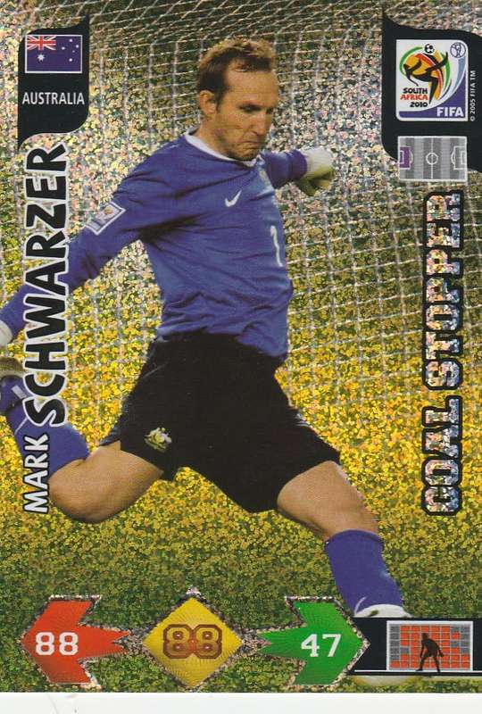 FIFA  2010 World Cup Adrenalyn XL - Goal stopper Mark Schwarzer