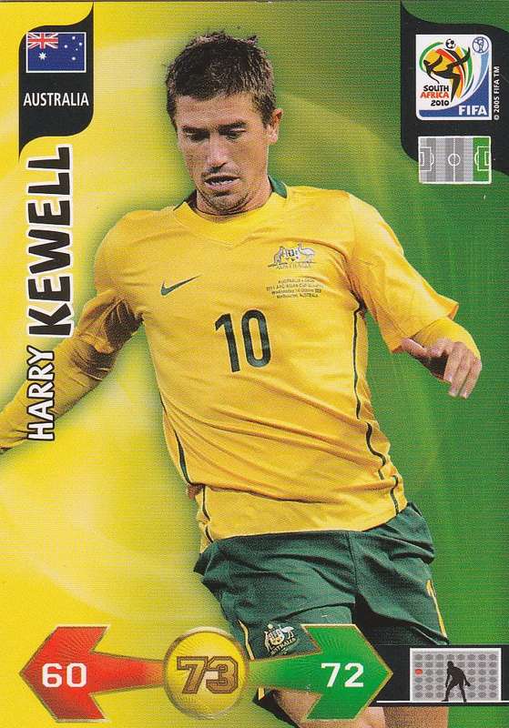 FIFA  2010 World Cup Adrenalyn XL - Australia 4 cards