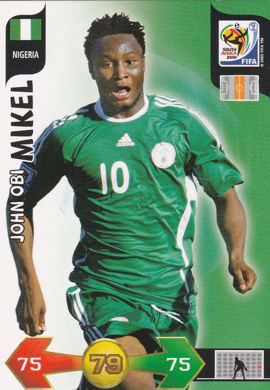 FIFA  2010 World Cup Adrenalyn XL - John Obi Mikel