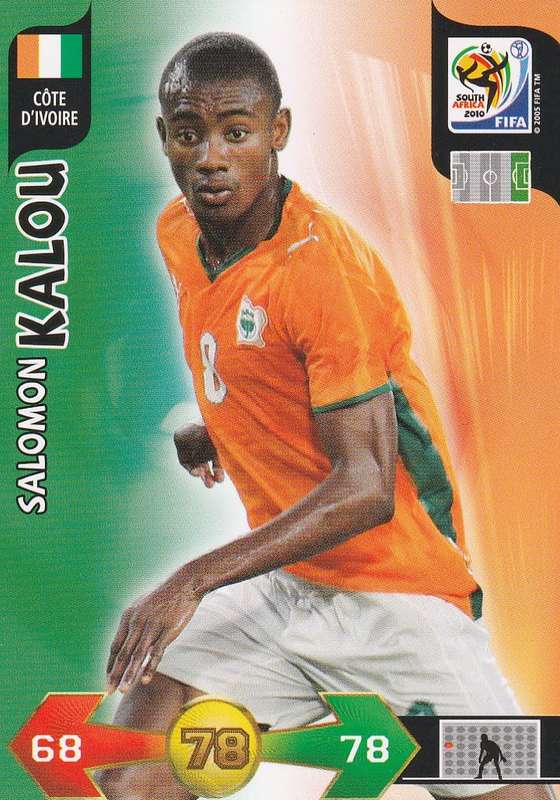 FIFA  2010 World Cup Adrenalyn XL - Salomon Kalou