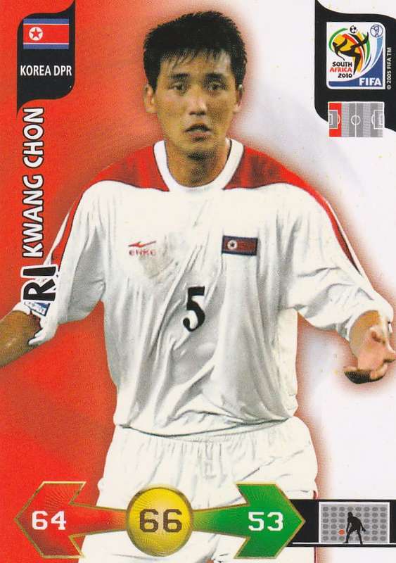 FIFA  2010 World Cup Adrenalyn XL - Ri Kwang Chon