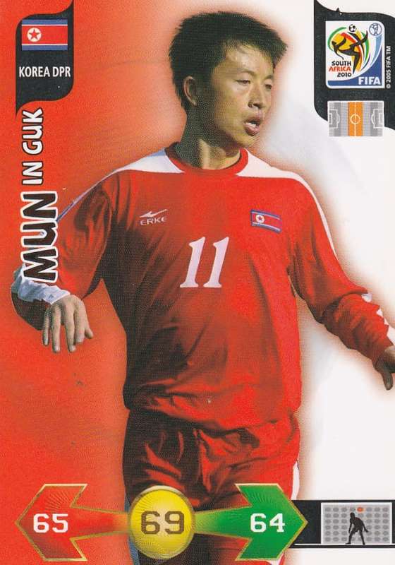 FIFA  2010 World Cup Adrenalyn XL - Korean Rep. 3 Cards