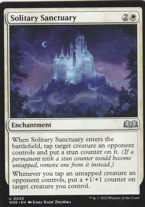 Magic the Gathering: Wilds of Eldraine - Solitary Sanctuary (2023) common