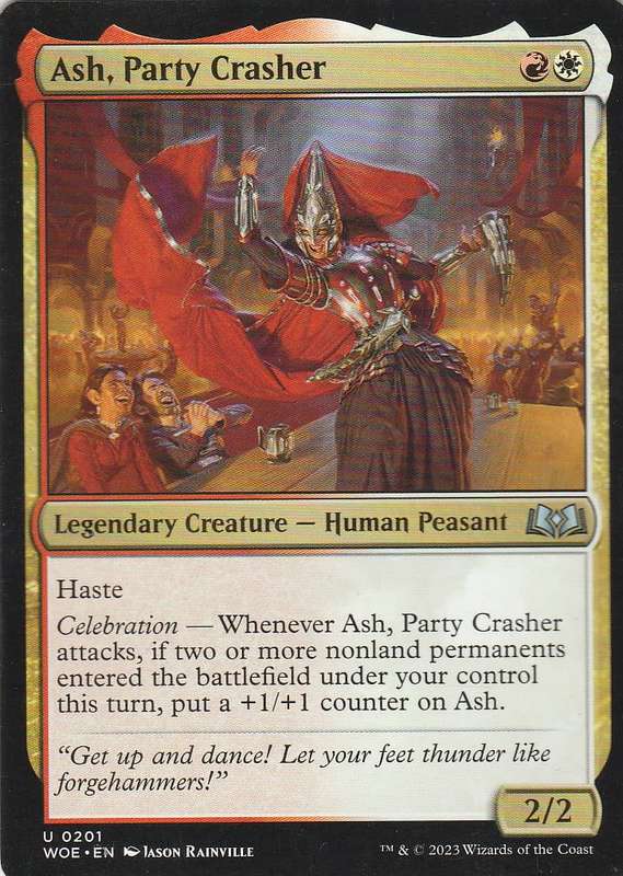 Magic the Gathering: Wilds of Eldraine - Ash, Party Crasher (2023) common