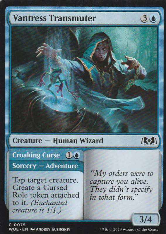 Magic the Gathering: Wilds of Eldraine - Vantress Transmuter (2023) common