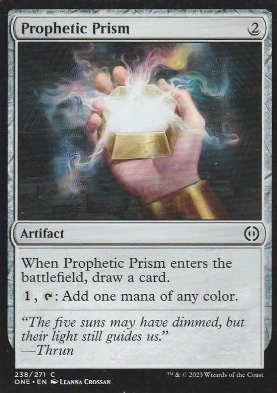 Magic the Gathering: Phyrexia: All will be One - Prophetic Prism (2023) common