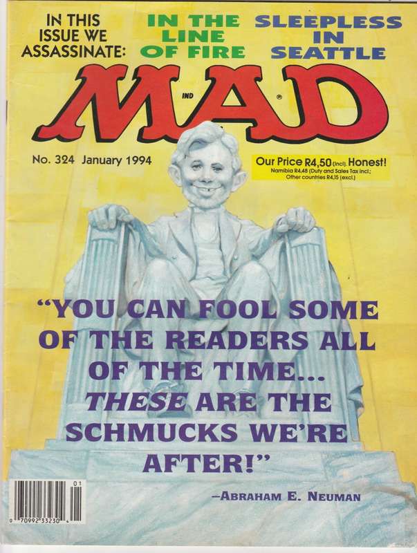 Mad Magazine #324 (1994)