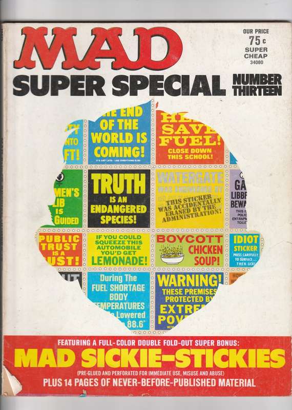 Mad Magazine super special #13 (1974)