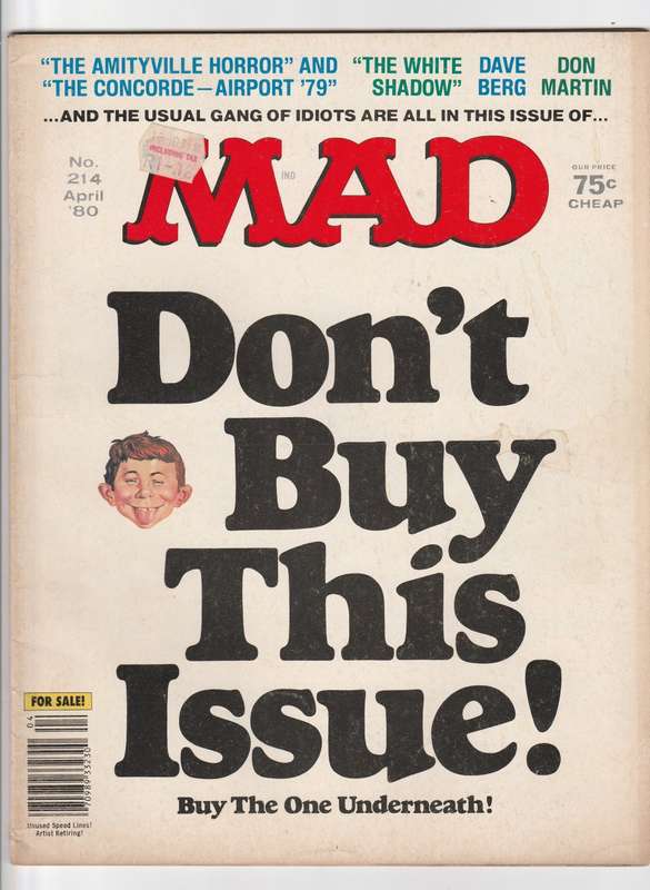 Mad Magazine #214 (1980)