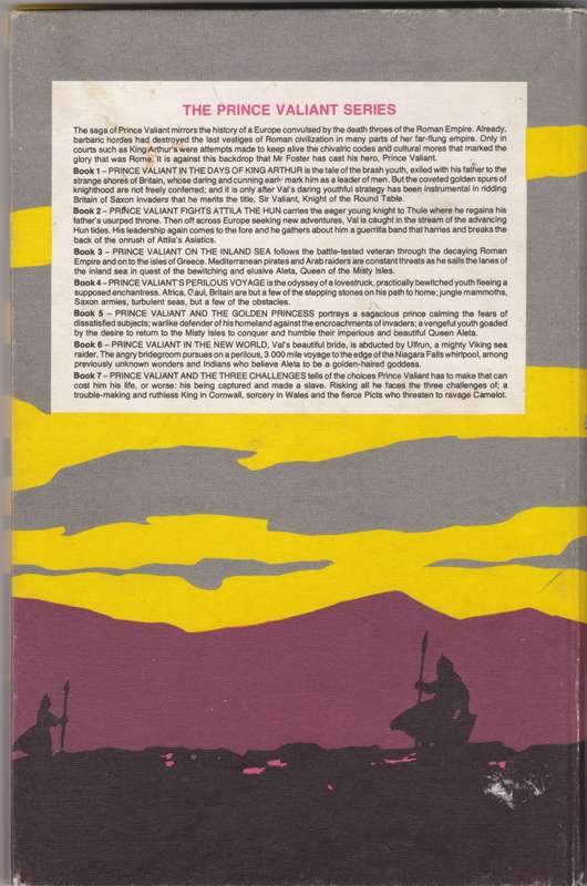 Prince Valiant and the three challengers book 7