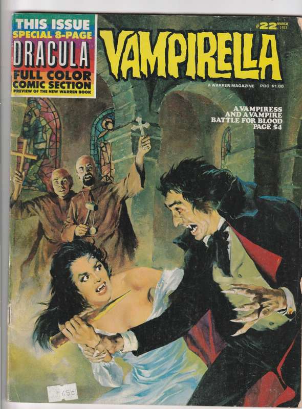 Vampirella magazine #22 (1973)