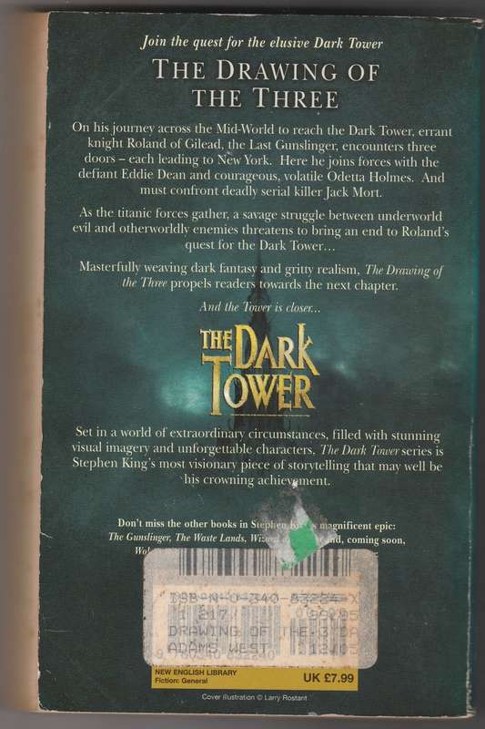 The Dark Tower: The drawing of the three by Stephen King
