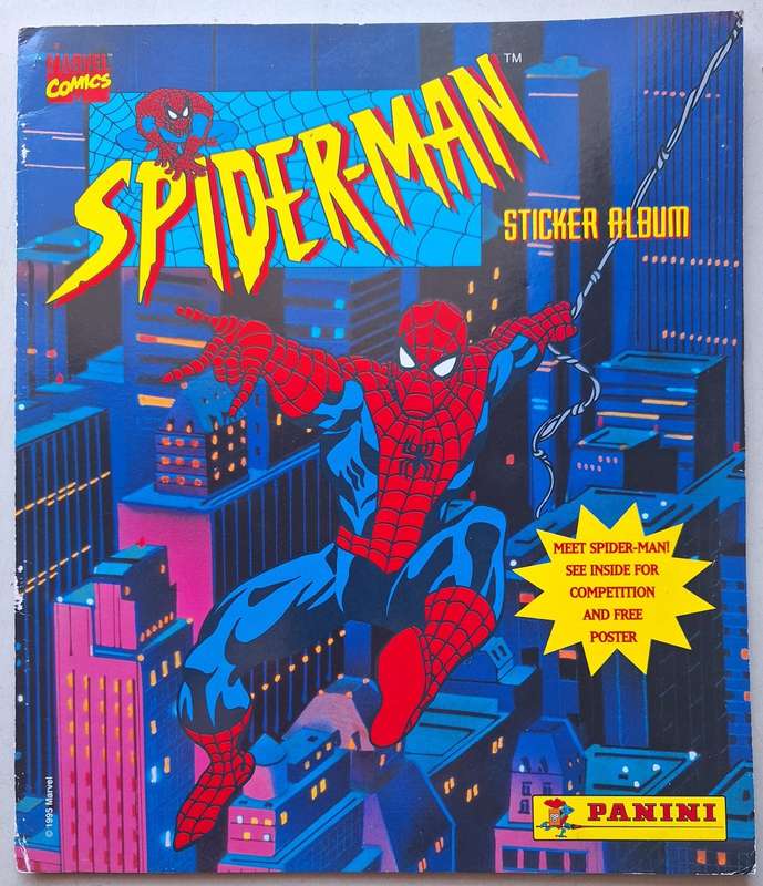Spider-man Panini sticker album