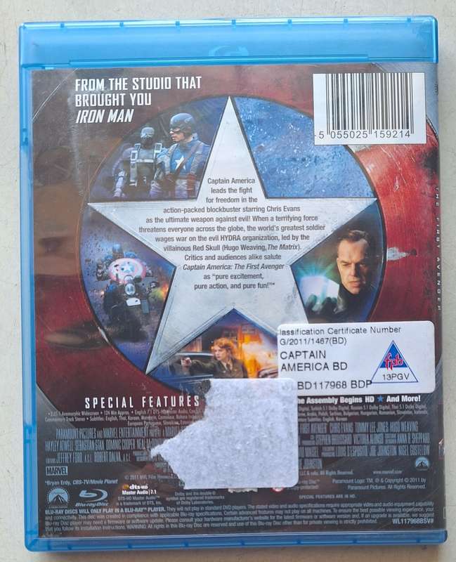 Captain America: The first Avengers