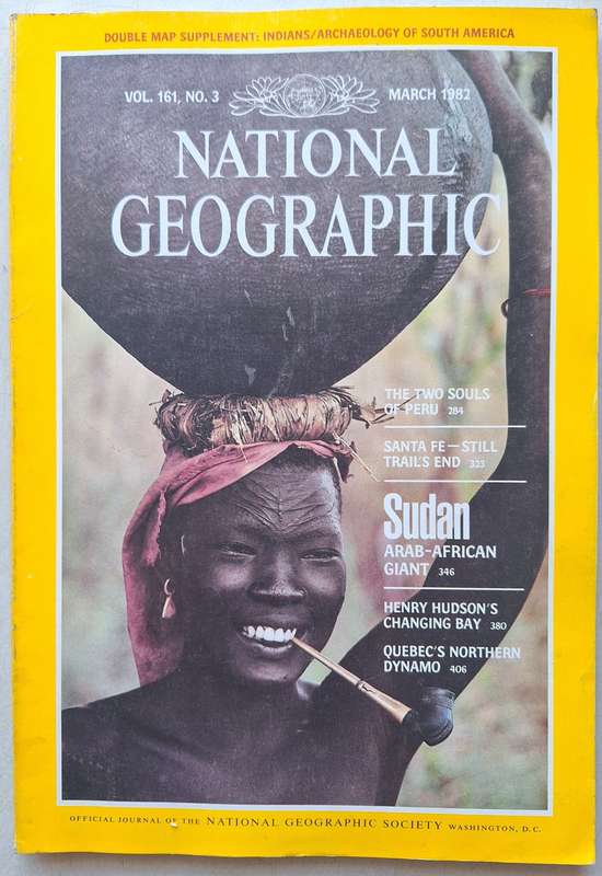 National Geographic March 1982